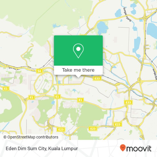 Eden Dim Sum City map