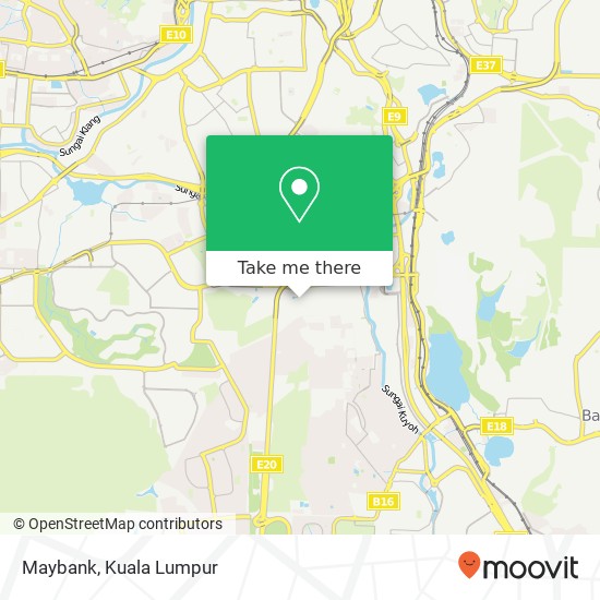 Maybank map