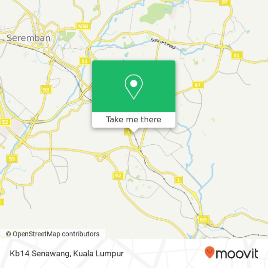 Kb14 Senawang map