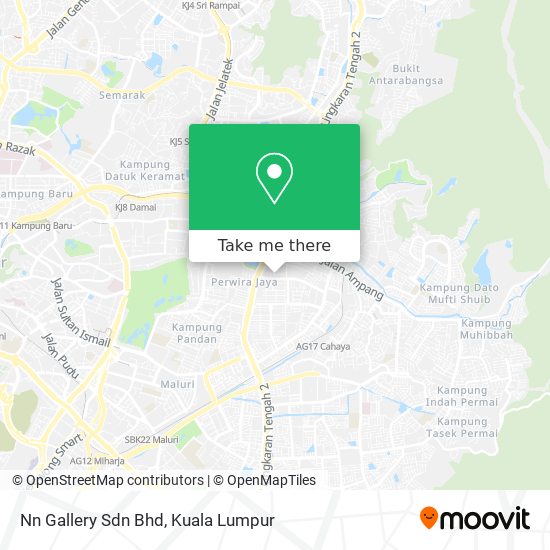 Peta Nn Gallery Sdn Bhd