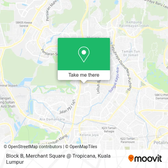 Block B, Merchant Square @ Tropicana map