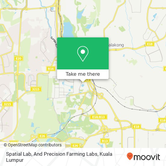 Spatial Lab, And Precision Farming Labs map