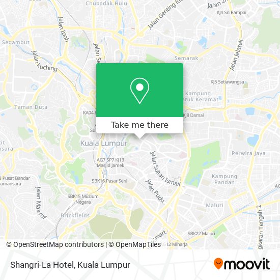 Shangri-La Hotel map