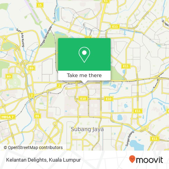 Kelantan Delights map