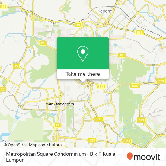 Peta Metropolitan Square Condominium - Blk F