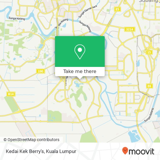 Kedai Kek Berry's map