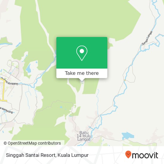 Singgah Santai Resort map