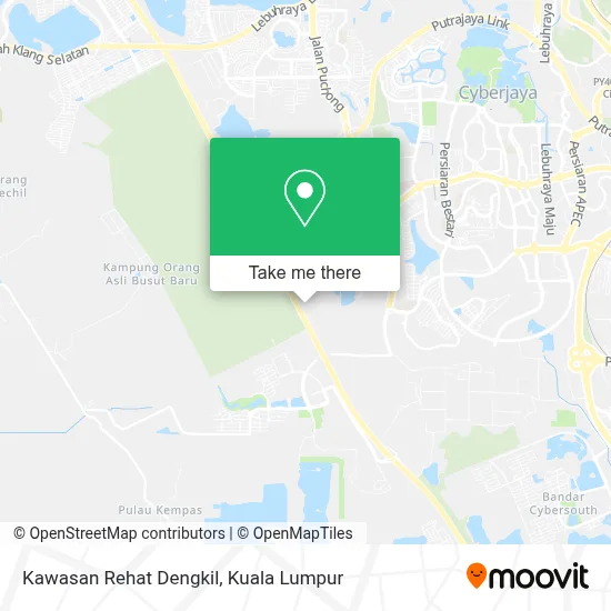 R&R Dengkil map
