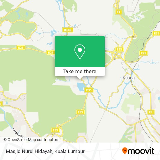 Masjid Nurul Hidayah map