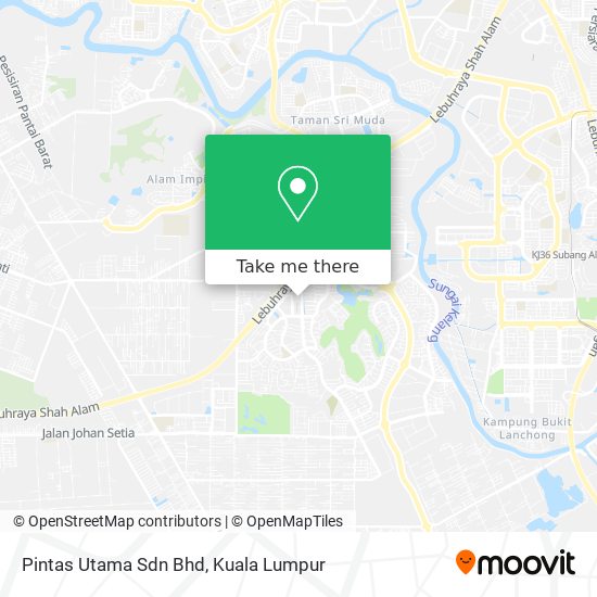 Pintas Utama Sdn Bhd map