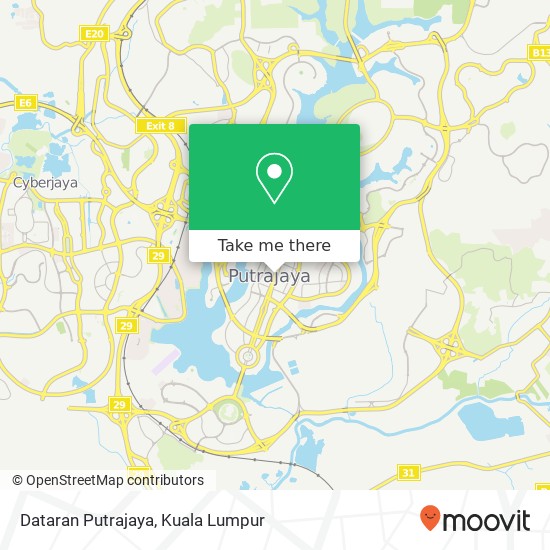 Peta Dataran Putrajaya