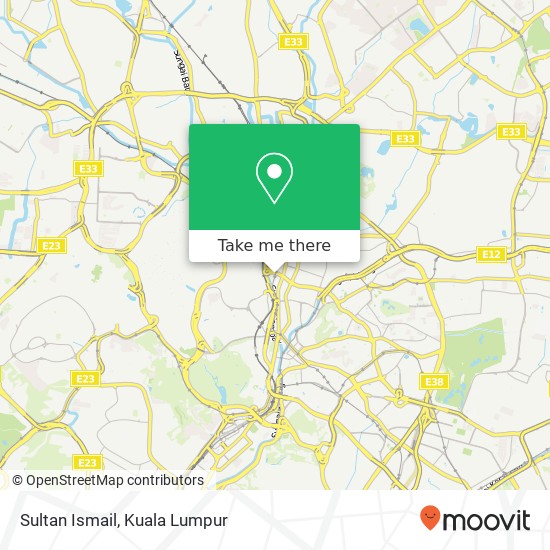Peta Sultan Ismail