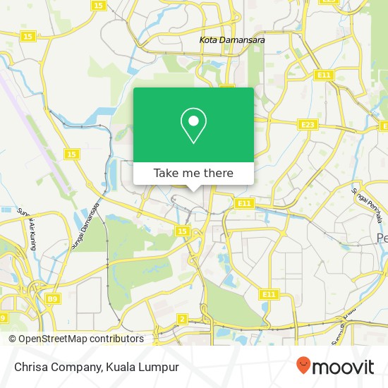 Chrisa Company map