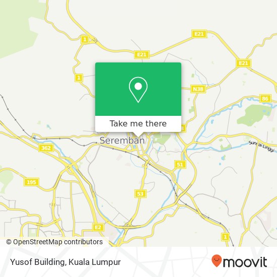 Yusof Building map