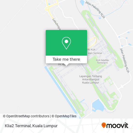 Klia2 Terminal map