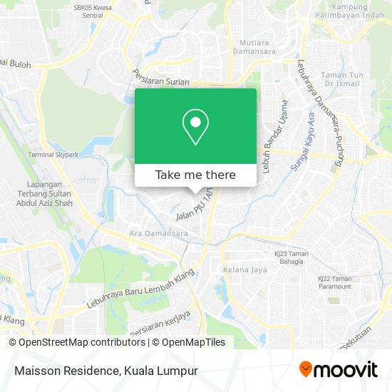 Maisson Residence map