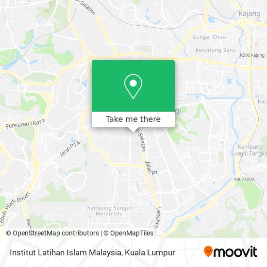 Institut Latihan Islam Malaysia map