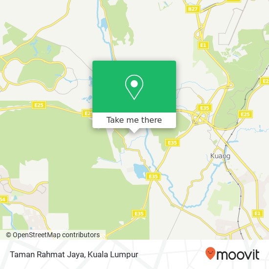 Peta Taman Rahmat Jaya