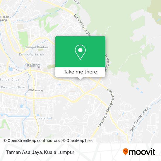 Peta Taman Asa Jaya