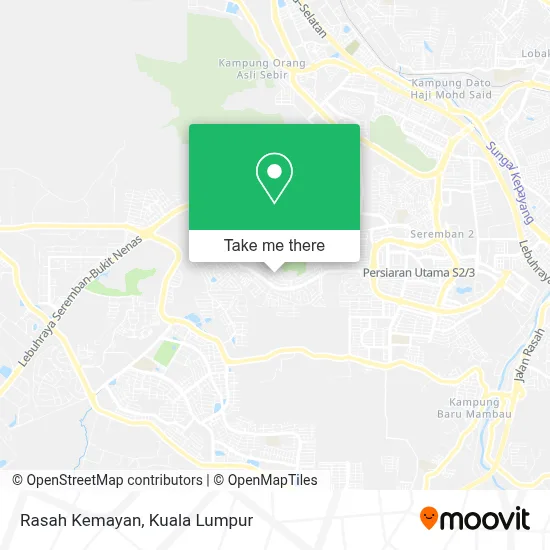 Rasah Kemayan map