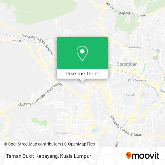 Taman Bukit Kepayang map