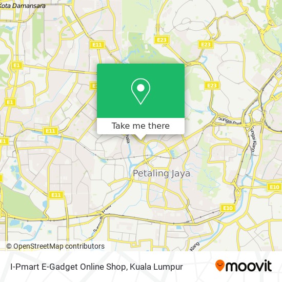 I-Pmart E-Gadget Online Shop map