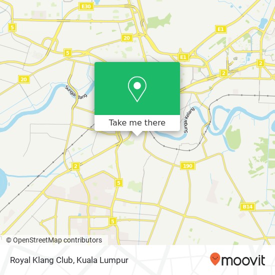 Royal Klang Club map