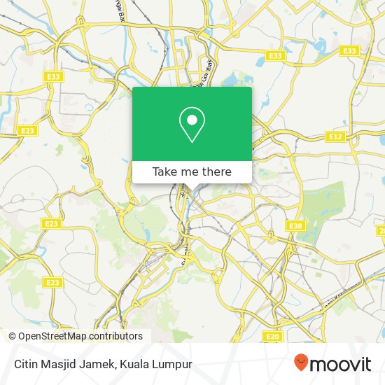 Citin Masjid Jamek map