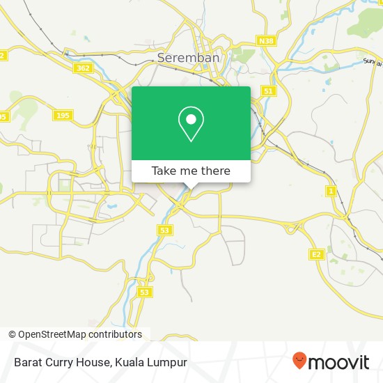 Barat Curry House map