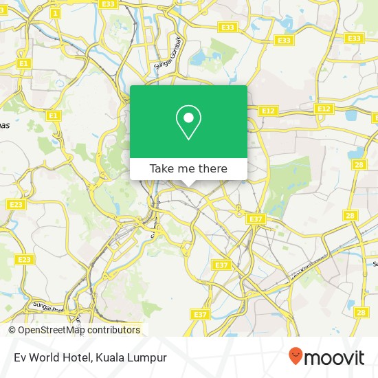 Ev World Hotel map