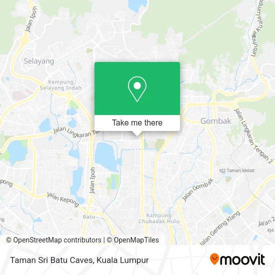 Taman Sri Batu Caves map