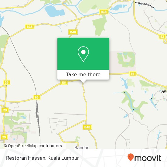 Restoran Hassan map