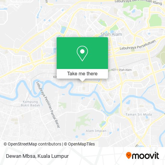 Dewan Mbsa map