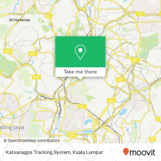 Katsanagps Tracking System map
