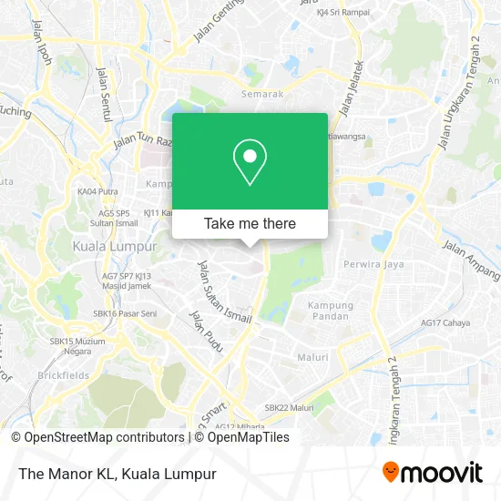 The Manor KL map