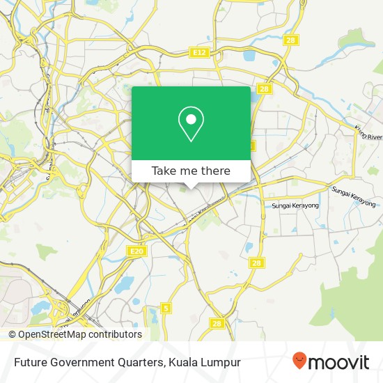 Future Government Quarters map