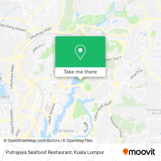 Putrajaya Seafood Restaurant map