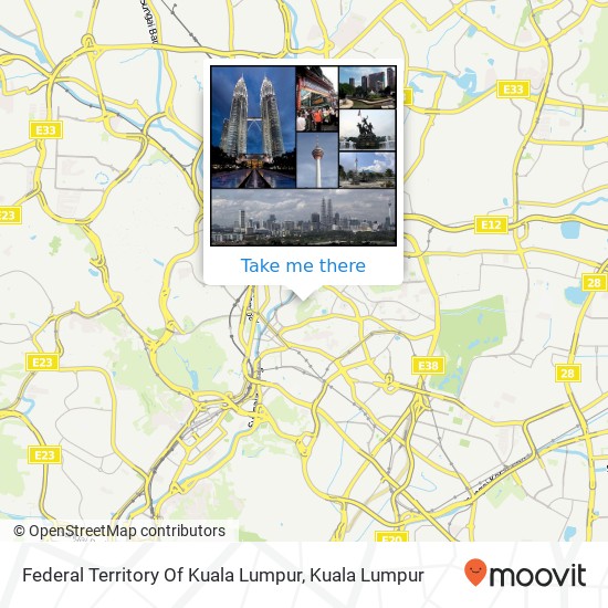 Peta Federal Territory Of Kuala Lumpur