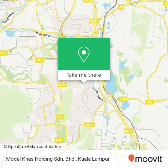 Modal Khas Holding Sdn. Bhd. map