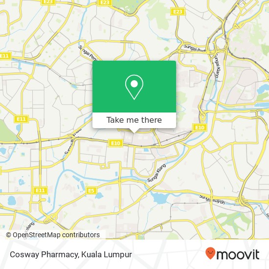 Cosway Pharmacy map