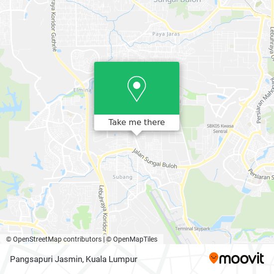 Peta Pangsapuri Jasmin