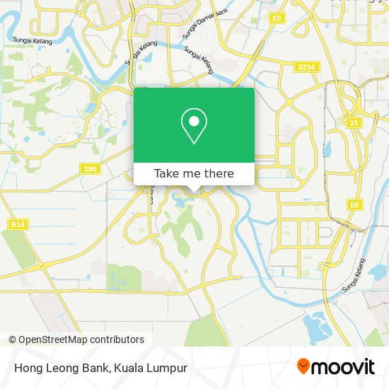 Hong Leong Bank map