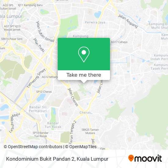 Kondominium Bukit Pandan 2 map