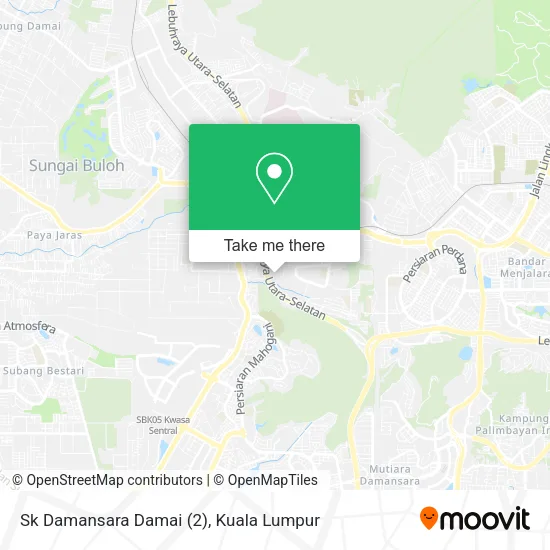 Sk Damansara Damai (2) map