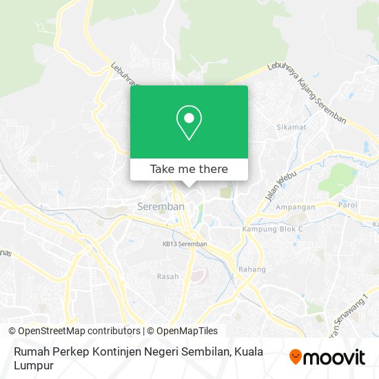 Peta Rumah Perkep Kontinjen Negeri Sembilan