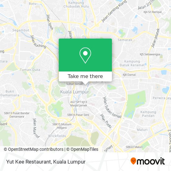 Yut Kee Restaurant map