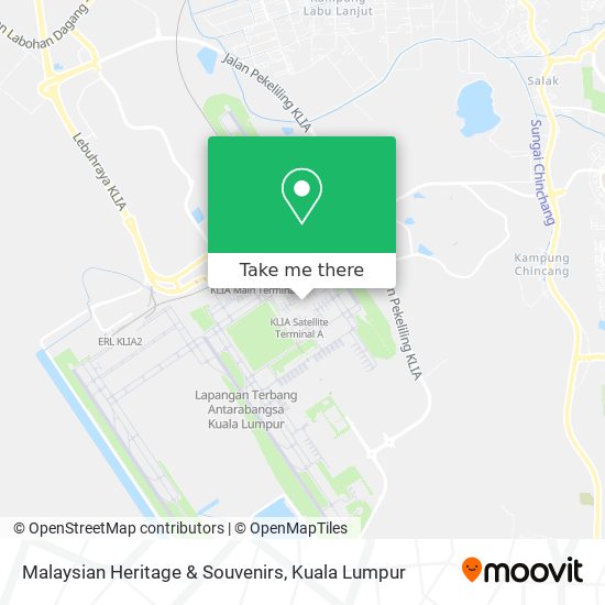 Malaysian Heritage & Souvenirs map