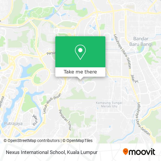 Nexus International School map