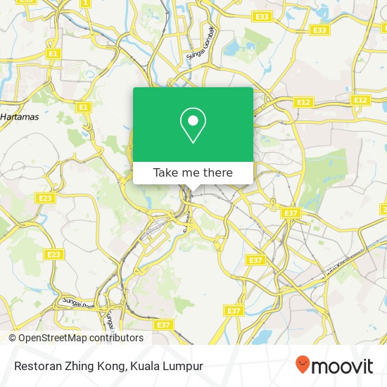 Restoran Zhing Kong map