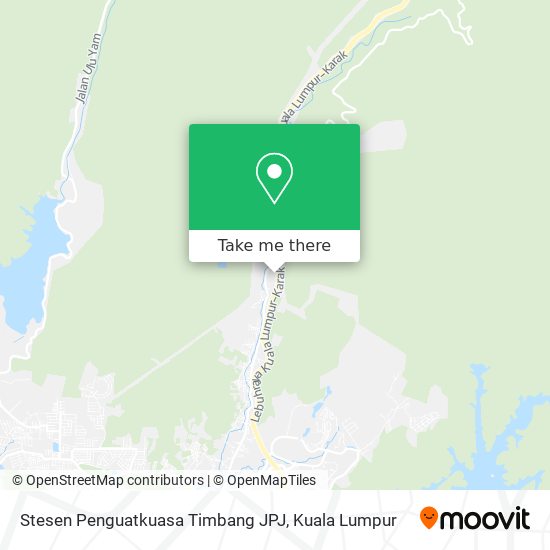 Stesen Penguatkuasa Timbang JPJ map